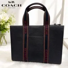 COACH コーチスミス トート バッグ・シグネチャー ジャカード 2way