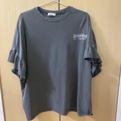 earth music&ecology ピグメントフリル プルオーバー