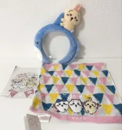 ちいかわパーク うさぎ カチューシャ ステッカー ハンドタオル