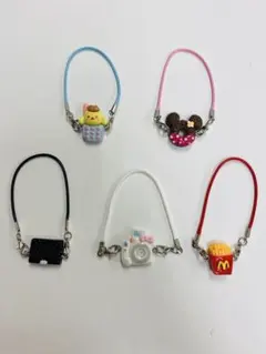 ぬいぐるみ用 アクセサリー ラブブ 5点セット 付け替え 可愛い オシャレ 小物