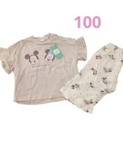 ミッキーマウス パジャマセット 100cm　女の子