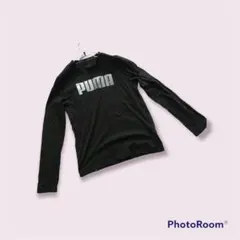 puma ロングTシャツ 黒 長袖