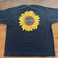 manastash ひまわり Tシャツ XLサイズ ブラック