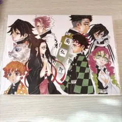 鬼滅の刃 吾峠呼世晴原画展 オリジナルグッズカードスタンド(化粧箱&カード付)