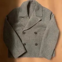 ユニクロダブルフェイスショートコート