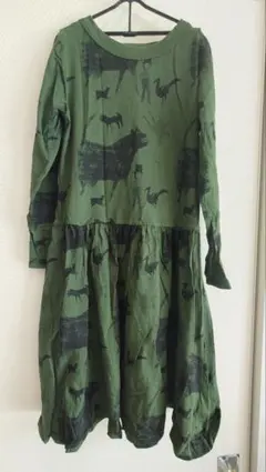 WOLF&RITA 動物柄 長袖ワンピース(8)