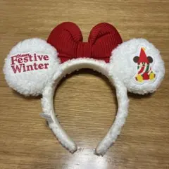 ミニー クリスマス 2022 カチューシャ リルリンリン