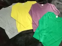 特価！イーザッカマニアのニット4色セット！キズ汚れというより毛玉ありです