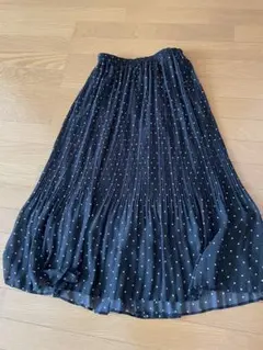 ingni ドット　ロングスカート ロングプリーツスカート