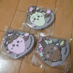 【最終値下げ】ちいかわ　しまむら　バレンタイン　ハート型ポーチ　全３種セット！