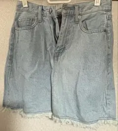 ③ デニムスカート ヴィンテージ 古着 ダメージジーンズ ミニスカート