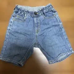 F.O.KIDS 120サイズ REGULARS デニムハーフパンツ ブルー