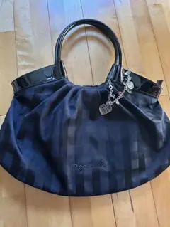 アニエスベーバッグ チャーム付き