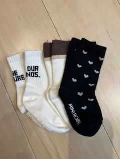 MINIROBE ベビー靴下 3足セット