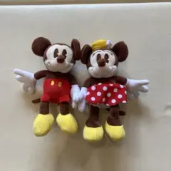 Disney ミッキー＆ミニー ぬいぐるみ ペアセット