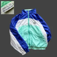 80s イタリア製 SergioTacchini ヴィンテージナイロンジャケット