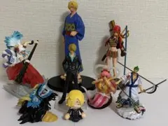 ☆ワンピース☆サンジ☆ヤマト☆ナミ☆ゾロ☆しらほし☆カイドウ☆フィギュア☆8体☆のサムネイル
