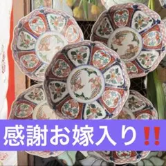 Y様のお皿です‼️『桐花鳳凰文様』切支丹皿松梅桐菊8客➕1木箱入り