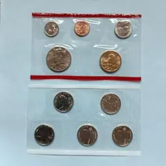 アメリカ 1990年P、Dミント貨幣セット 未開封 現状品 - メルカリ