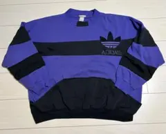 adidas ハーフジップ　スウェット　刺繍ロゴ　常田大希　黒　 Mサイズ adidas ハーフジップ スウェット 刺繍ロゴ 常田大希 黒 Mサイズ