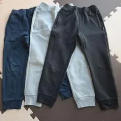 キッズ ロングパンツ 3点セット　ユニクロ