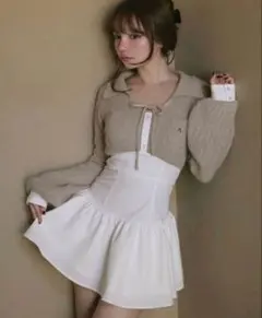 Andmary AM1697 Fairy chiffon mini dress - メルカリ