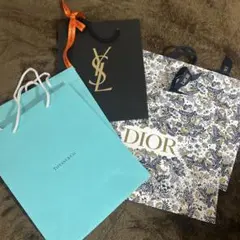 ブランド　ショッパー　まとめ売り　ディオール　ティファニー　サンローラン