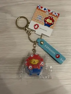 サンリオ ミャクミャク フロッキー ストラップ キーホルダー　ポムポムプリン