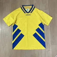 レア90sビンテージ デサントAdidas スウェーデン代表ユニフォーム 黄色