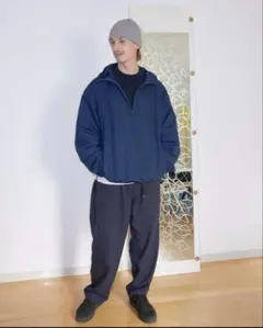everyone compact anorak (NAVY) Lサイズ everyone compact anorak black L - メルカリ