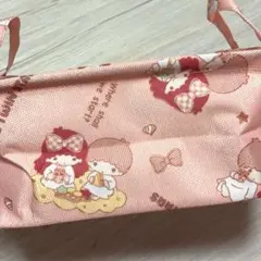 キキララ リトルツインスターズ　布製収納ボックス　サンリオ　ピンク
