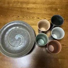 お皿、コップセット