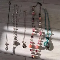 ネックレスセット 5点まとめ売り