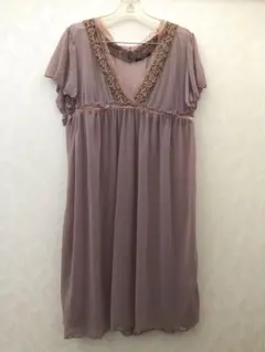 ワンアフターアナザー　シアーワンピース