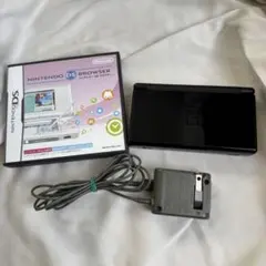 【動作確認済】 ニンテンドーDS Lite ブラック 本体と付属品 + ソフト