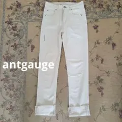 antgauge アントゲージ ストレッチデニム・ドレスルーズジーンズ 　生成りのサムネイル