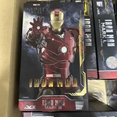 限定threezero 1/12 DLX アイアンマン・マーク43バトルダメージ - メルカリ