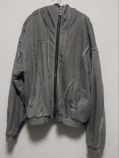 thug club Gladiator Zip-up Hoodie 3 グレー