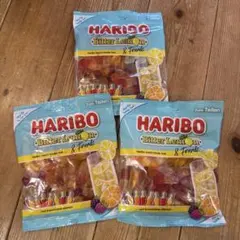 HARIBO ハリボー　ビターレモン　160g 3袋