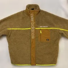 ブラウン フリースジャケット