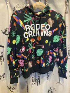 RODEO CROWNS トロピカル柄 パーカー