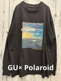 ♠️ GU× Polaroid ポラロイド　ロンT 長袖　カットソーのサムネイル