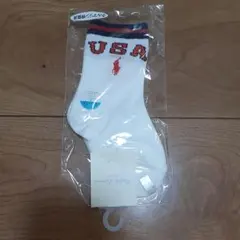 Ralph Lauren USAロゴ キッズ靴下 11~13