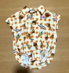 サーティワンコラボ　サーティーワン アプレレクール　半袖ロンパース サイズ80のサムネイル