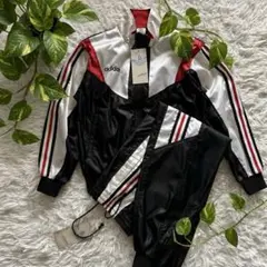 【新品タグ付】アディダス セットアップ 150 デサント製 ヴィンテージ