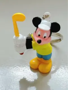 ミッキーマウス ゴルフキーホルダー