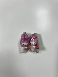 マイメロディ カプセルトイ ピンク 2個セット