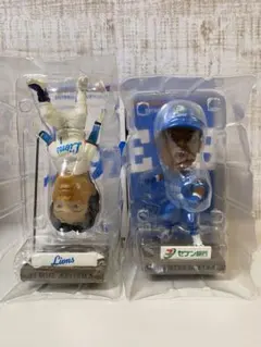 埼玉西武ライオンズ 秋山・デストラーデ ボブルヘッド2体セット