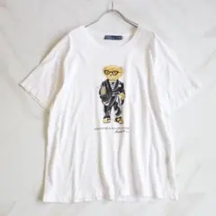 【極美品 現行タグ】POLO RALPH LAUREN ポロベアTシャツ LL