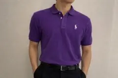 POLO GOLF Ralph Lauren ポロシャツ パープル XL
